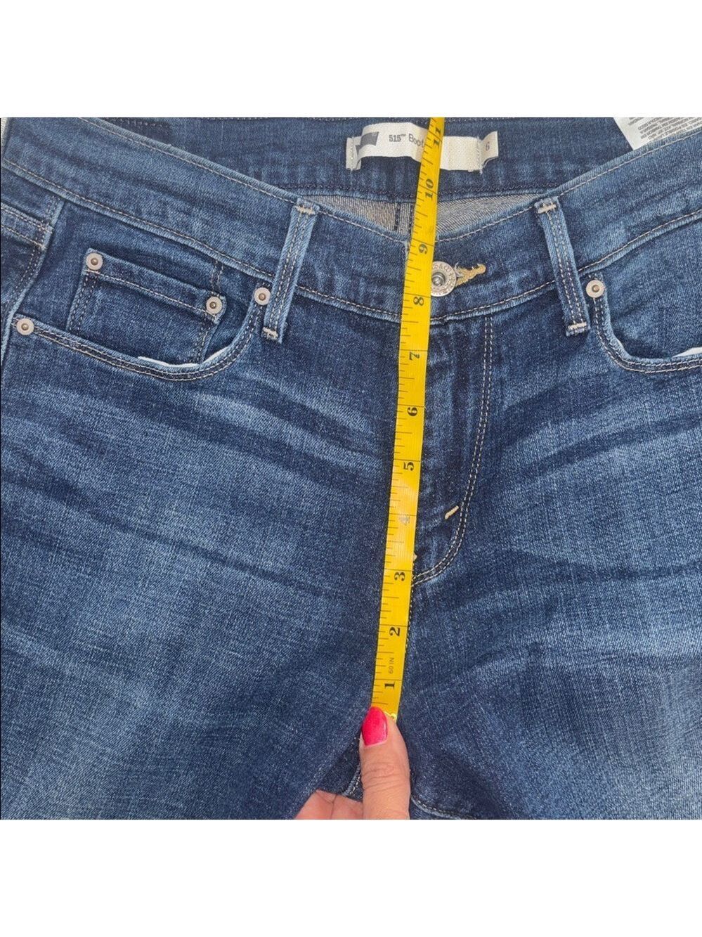 Levis 515 Bootcut Size 6 - Picture 7 of 8